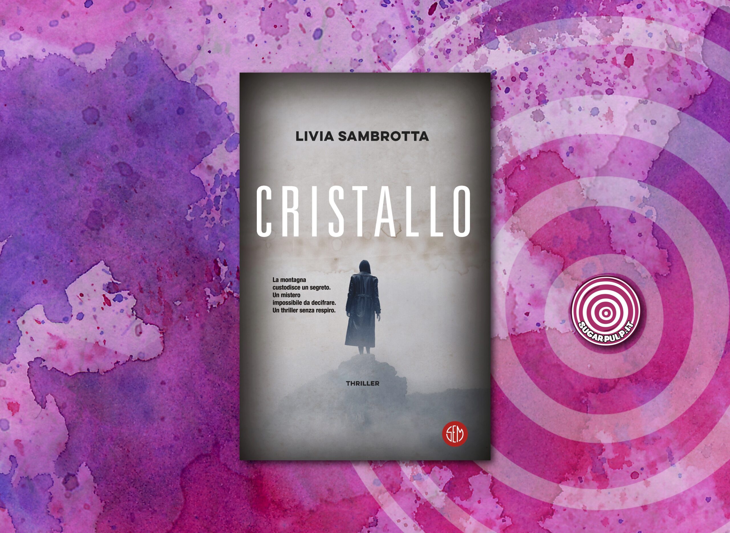 Livia Sambrotta presenta CRISTALLO alla libreria La Forma del Libro di Padova martedì 4 giugno alle ore 18.30. Conversa con l'autrice Matteo Strukul.