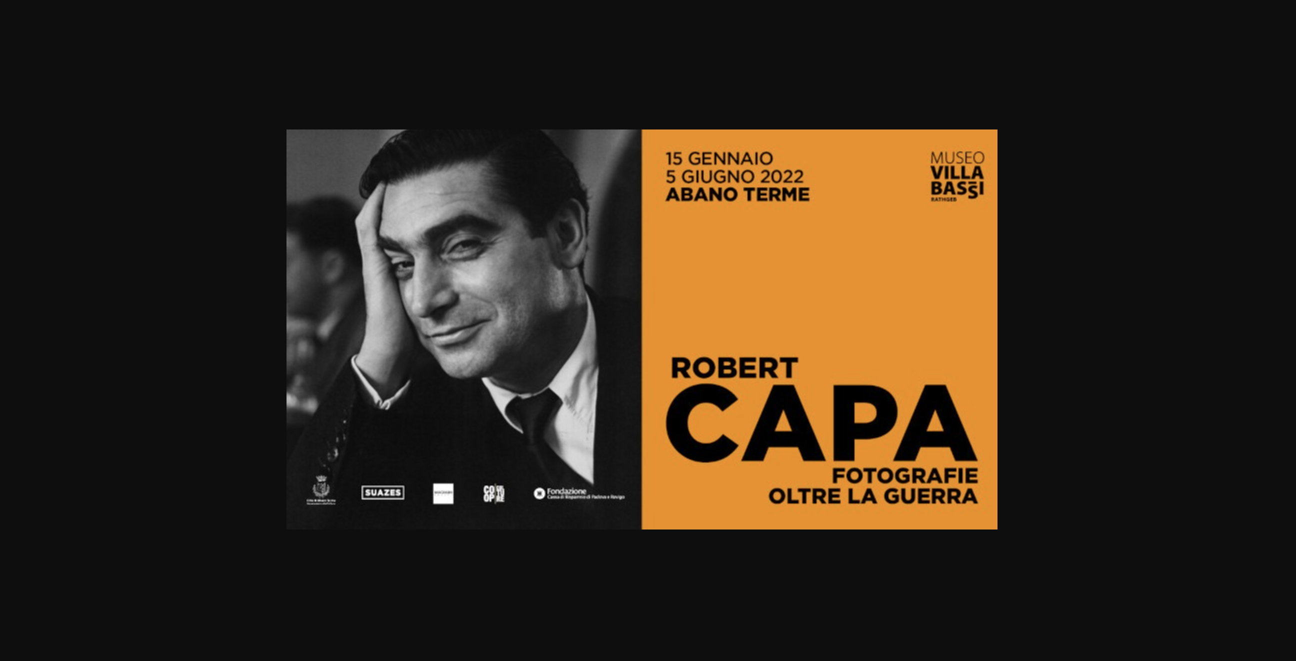 Robert Capa, fotografie oltre la guerra. Ad Abano Terme la mostra dedicata al mito di Capa prolungata fino al 26 giugno